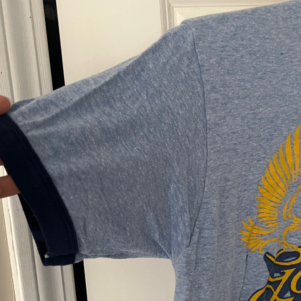 Vintage 80’s Hanes Gold Wing Motorcycle Shop Graphic Tee Sz Medium EUC - Picture 6 of 7